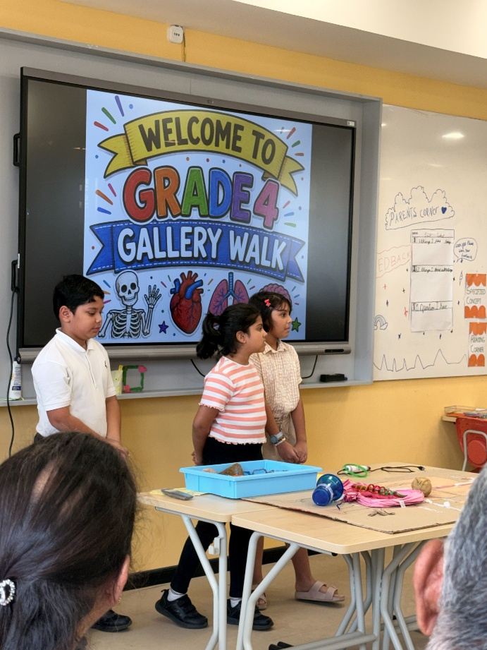 A child working through a hands-on PYP inquiry unit